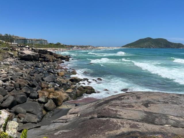 Apartamento Costao Das Gaivotas - Praia Do Santinho - Ingleses - Florianopolis Bagian luar foto