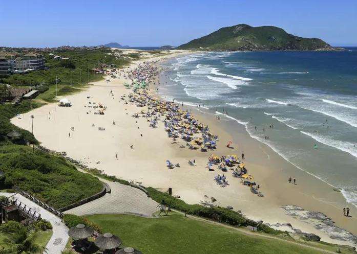 Apartamento Costao Das Gaivotas - Praia Do Santinho - Ingleses - Florianopolis Bagian luar foto